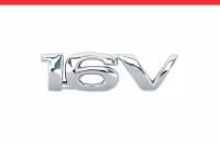 Imagem do produto Emblema “16V” Cromado para Chevrolet 1996 a 1997 – Cod. 476